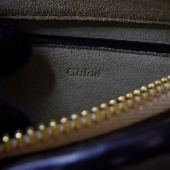 Chloe Calfskin Suede Pixie Small Shoulder Bag - Picture 6 of 6